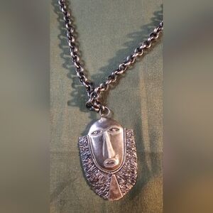 925 Tribal Ceremony Mask 34.02 gramms